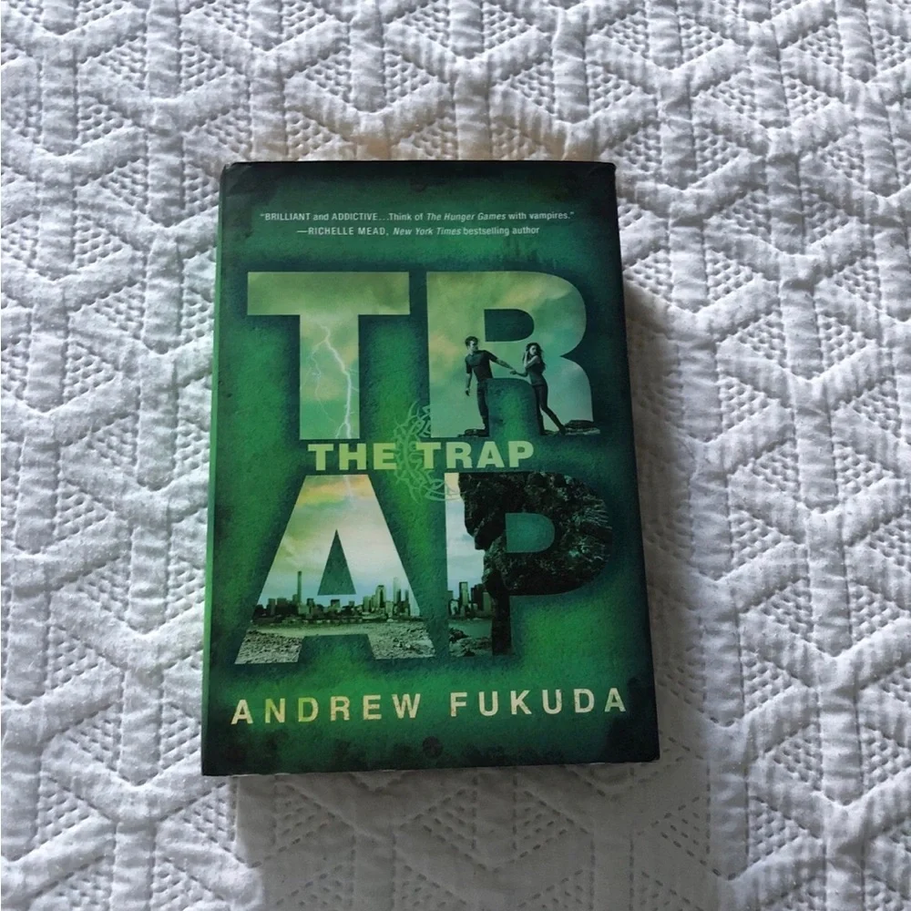 The Trap by Andrew Fukuda First Edition First Printing Book Thriller Fiction